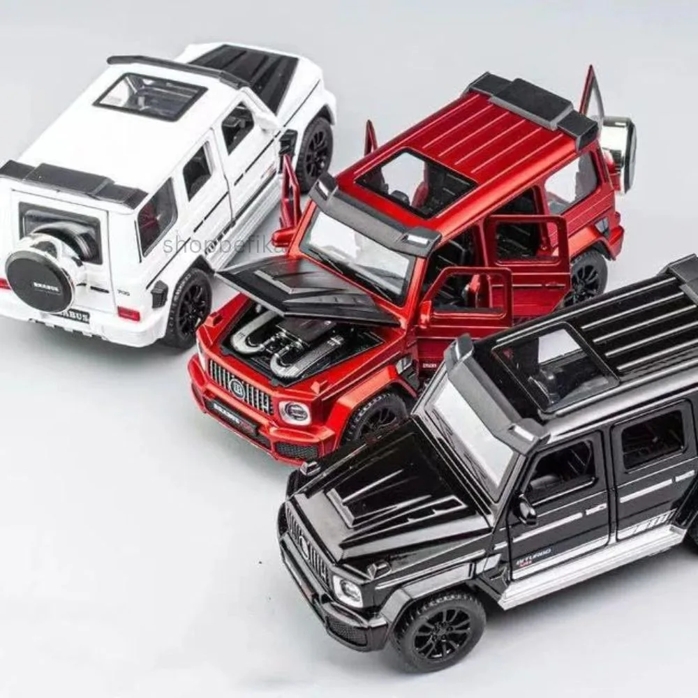 1:32 Diecast Brabus G700 Sports Car - Sound, Light, & Pull-Back Action - Image 10