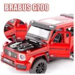 1:32 Diecast Brabus G700 Sports Car - Sound, Light, & Pull-Back Action - Image 8