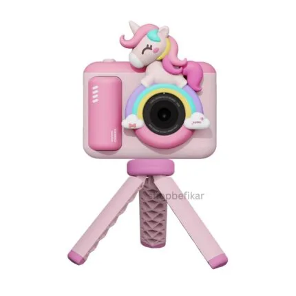 unicorn High-Quality Kids Camera with Tripod shopbefikar