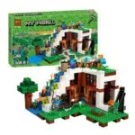 My World The Waterfall Base Building Blocks Set | Pixel Style Construction Toy 729+ PCS | Shopbefikar India