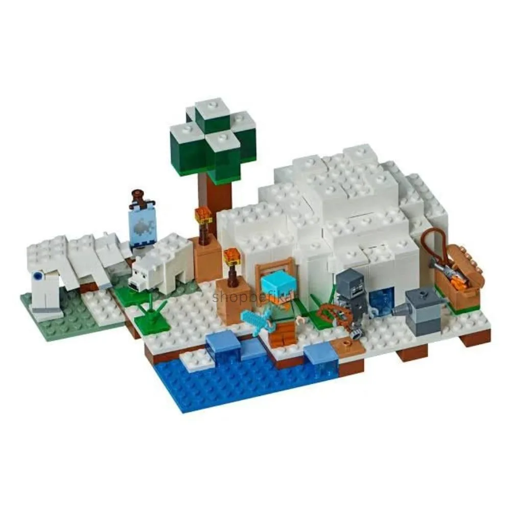 My World – The Ice House Construction Block Set | 278+ Pieces | Age 6+ | 1–2 Players | 45–90 Min Build Time - Image 3