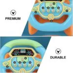 Simulation Steering Wheel Toy – Fake Driving Controller for Kids | Pretend Play Car Toy - Image 9