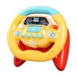 Shopbefikar Simulation Steering Wheel Toy – Fake Driving Controller for Kids | Pretend Play Car Toy