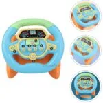 Simulation Steering Wheel Toy – Fake Driving Controller for Kids | Pretend Play Car Toy - Image 8