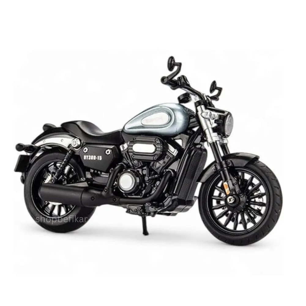 Benda Chinchilla HY300 1:12 Scale Diecast Bike Model – Metal Build & LED Headlight - Image 10