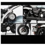 Benda Chinchilla HY300 1:12 Scale Diecast Bike Model – Metal Build & LED Headlight - Image 6