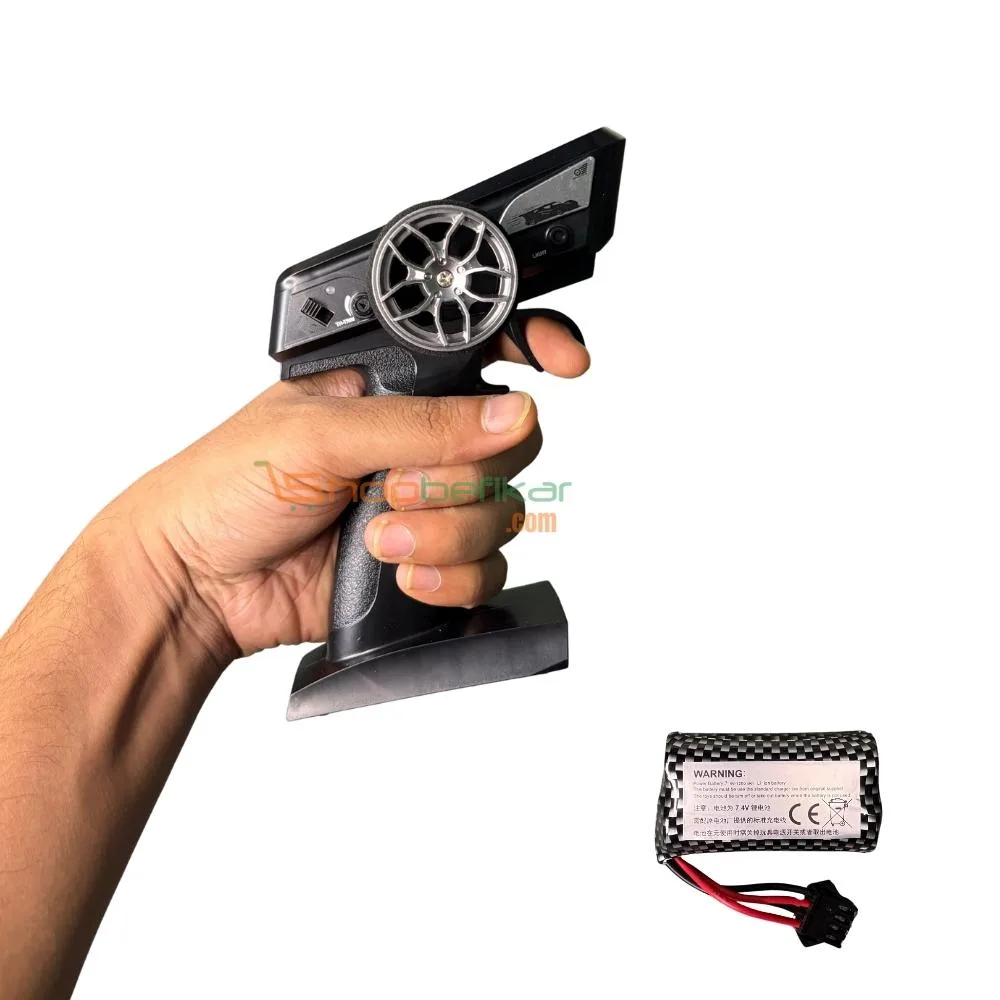 High-Speed Drift Remote Control Car – 30 km/h, LED Lights, 2.4G | 1:16 - Image 7