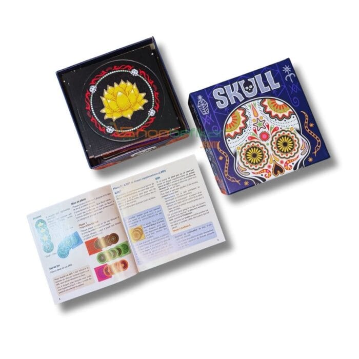 Skull – Bluffing Strategy Card Game for 3–6 Players (Ages 10+ | 15–30 Min Playtime) - Image 2