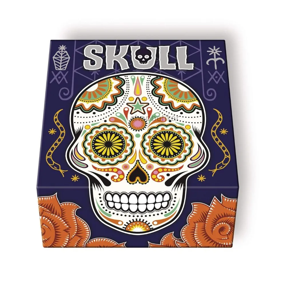 Skull – Bluffing Strategy board Game for 3–6 Players (Ages 10+ | 15–30 Min Playtime) - Image 4
