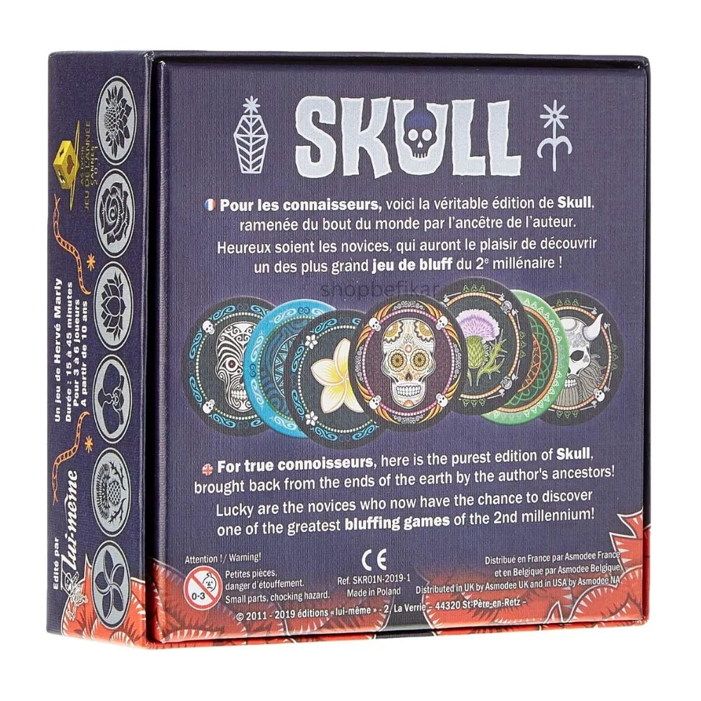 Skull – Bluffing Strategy board Game for 3–6 Players (Ages 10+ | 15–30 Min Playtime) - Image 6
