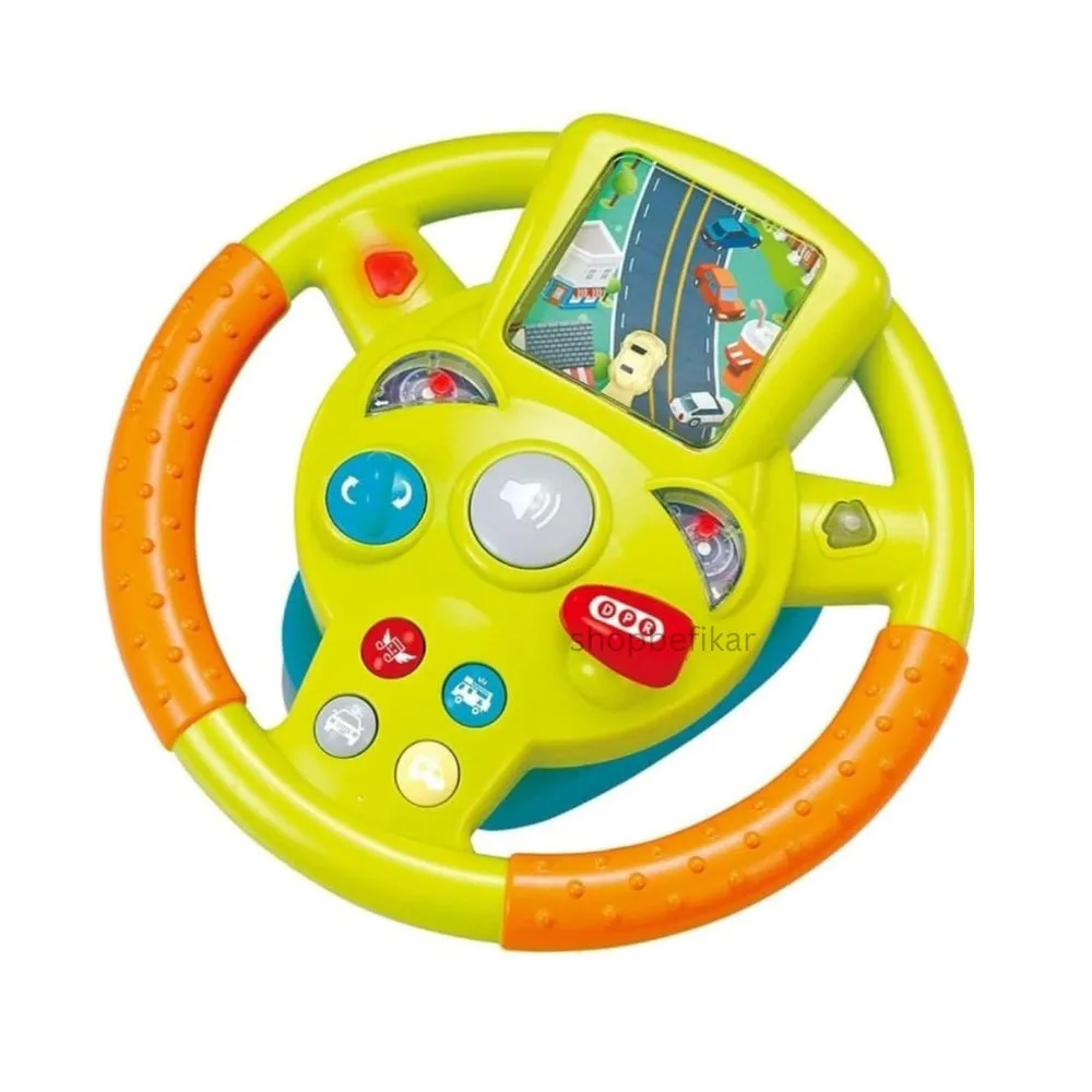 Activity Toy Steering Wheel for Kids – Interactive Pretend Play Driving Toy with Sound Effects - Image 8