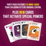 Exploding Kittens Party Edition – Hilarious Card Game for Kids, Adults & Families | 2–10 Players | Ages 7+ - Image 6