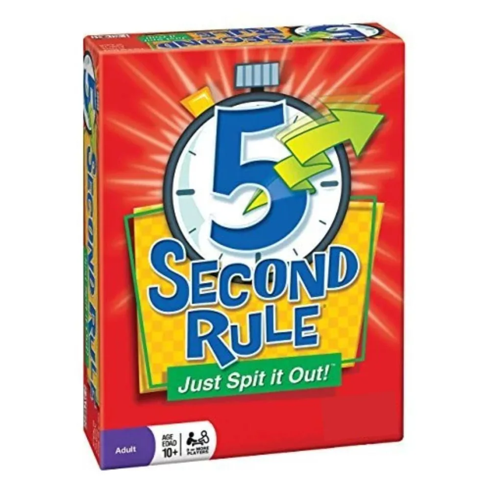 Shop the 5 Second Rule Game at Shopbefikar! A fast-paced word game for families and friends—name 3 things in 5 seconds or lose your turn. Perfect for parties and game nights!