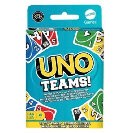 UNO Teams Card Game – Fun Team Play for Family & Friends | Shopbefikar