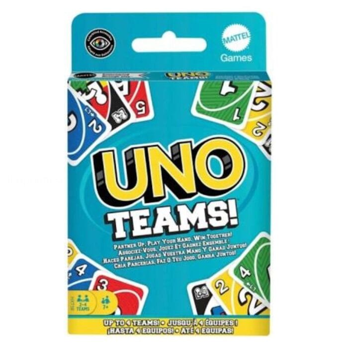 UNO Teams Card Game – Fun Team Play for Family & Friends | Shopbefikar