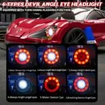 Fully Proportional RC Drift Car – 1/16 Scale, 4WD, 38KM/H Speed, Rechargeable, with Lights & Dual Tire Sets - Image 6