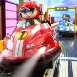 2-Pack Remote Control Bumper Cars with Music, Lights & Ejectable Drivers – Gift for Kids 3+ - Image 3