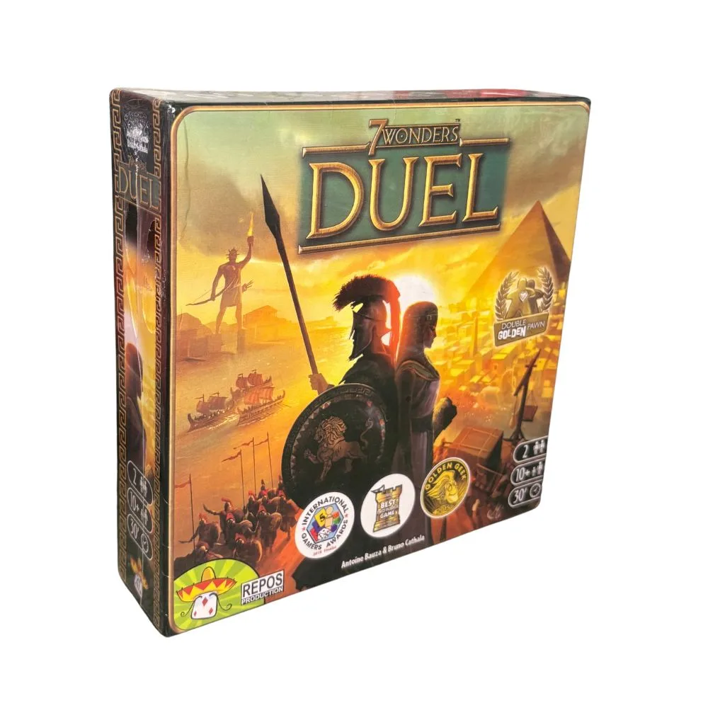 Buy 7 Wonders Duel Board Game India | Strategic 2-Player Game | Shopbefikar