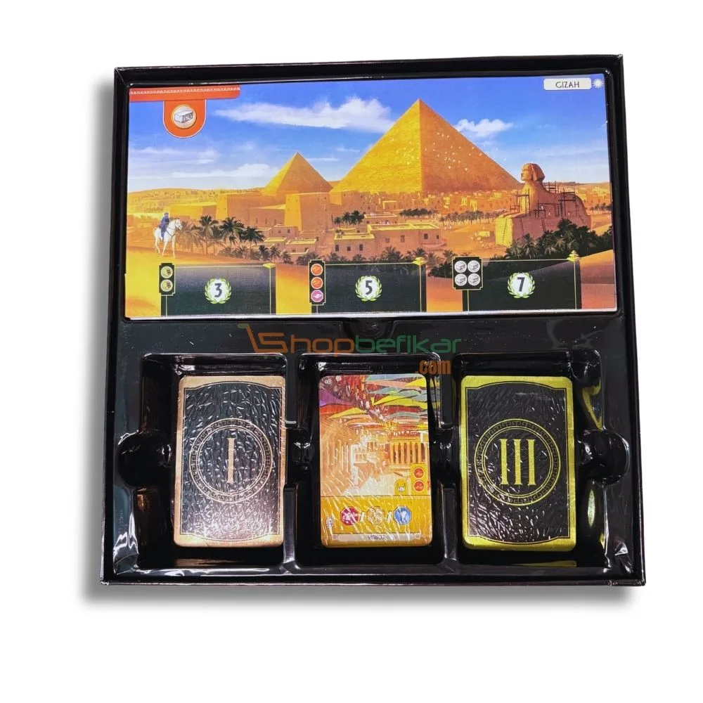 7 Wonders – Civilization-Building Strategy Board Game | Family & Friends | 2–7 Players | Ages 10+ | 30–45 Min Playtime - Image 4