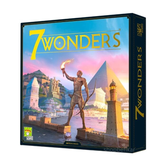 7 Wonders Strategy Board Game – Fun Civilization Building Game for Family & Friends - Image 6