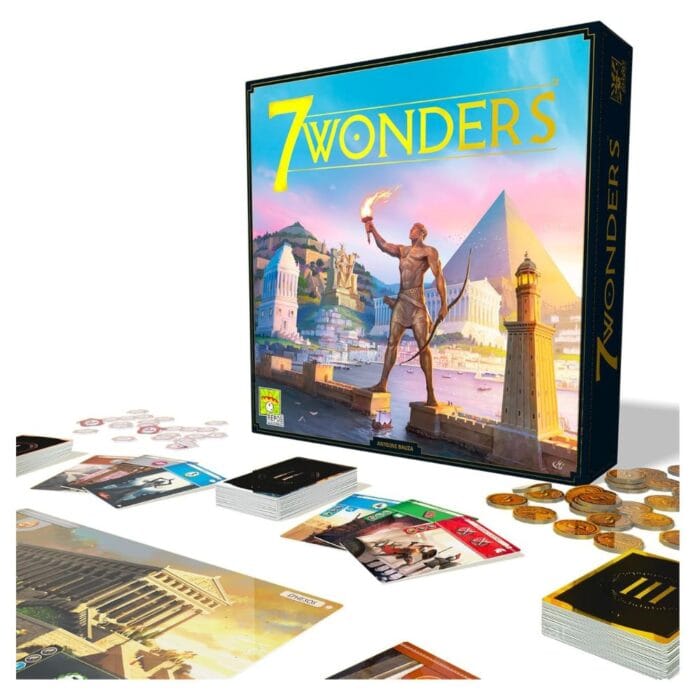 7 Wonders Strategy Board Game – Fun Civilization Building Game for Family & Friends - Image 4