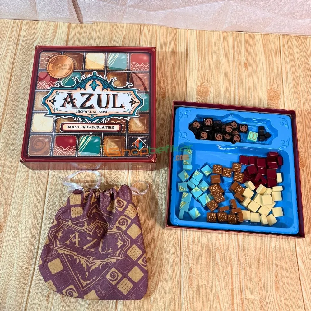 Azul: Master Chocolatier | Strategic Chocolate Crafting Board Game | 2–4 Players | Ages 8+ | 30–45 Min Playtime - Image 2