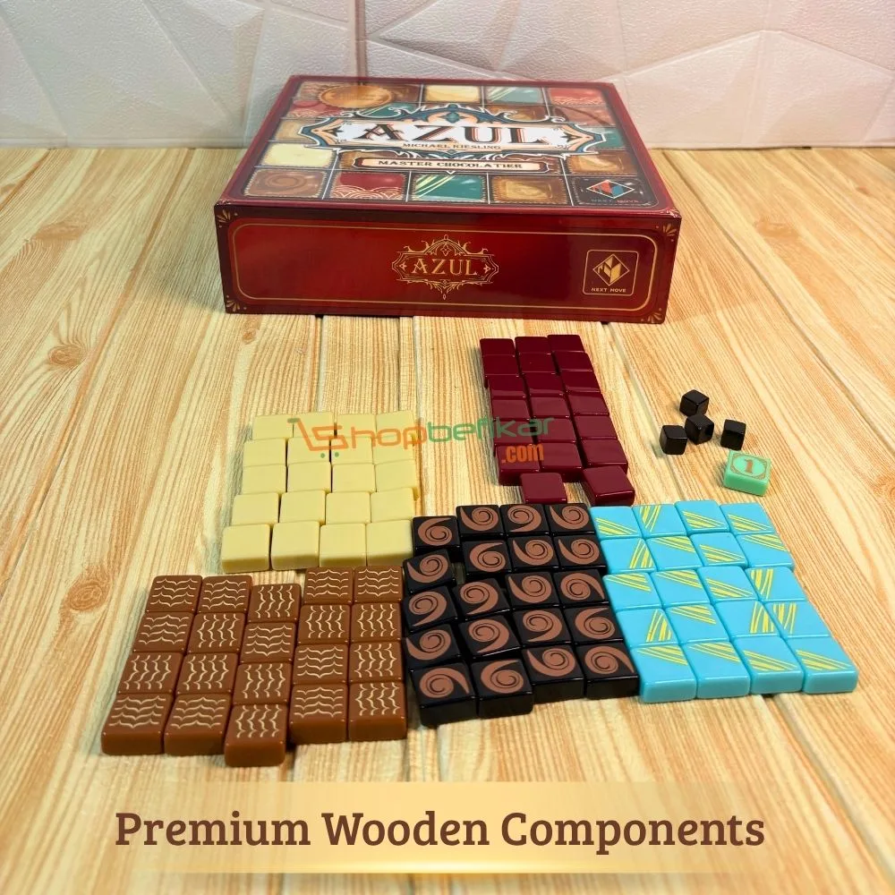 Azul: Master Chocolatier | Strategic Chocolate Crafting Board Game | 2–4 Players | Ages 8+ | 30–45 Min Playtime - Image 3