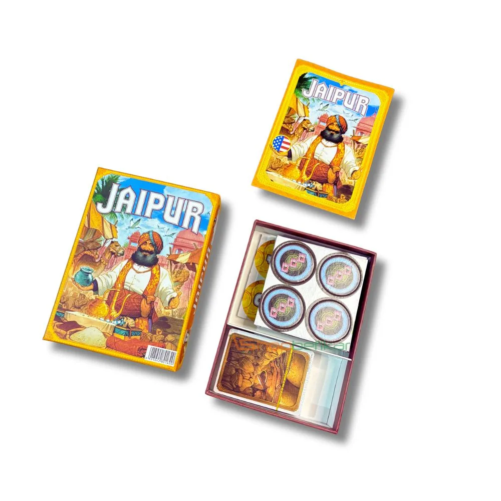 Jaipur | 2 Player Trading & Strategy Card Game | Fast-Paced Market Competition | Ages 10+ | 30 Min Playtime - Image 4