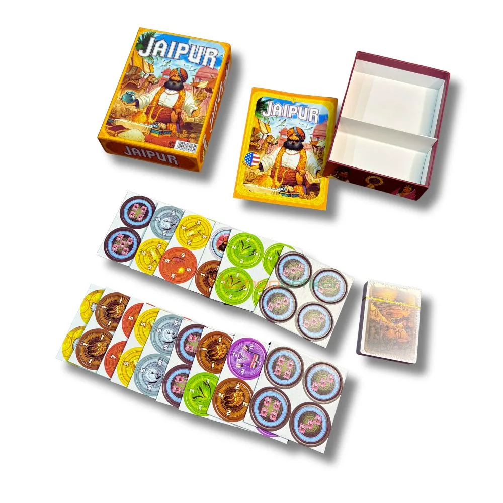 Jaipur | 2 Player Trading & Strategy Card Game | Fast-Paced Market Competition | Ages 10+ | 30 Min Playtime - Image 2