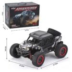 Adventurer RC Monster Truck – 1/16 Scale 4WD 38KM/H Off-Road Car with LED Lights - Image 3