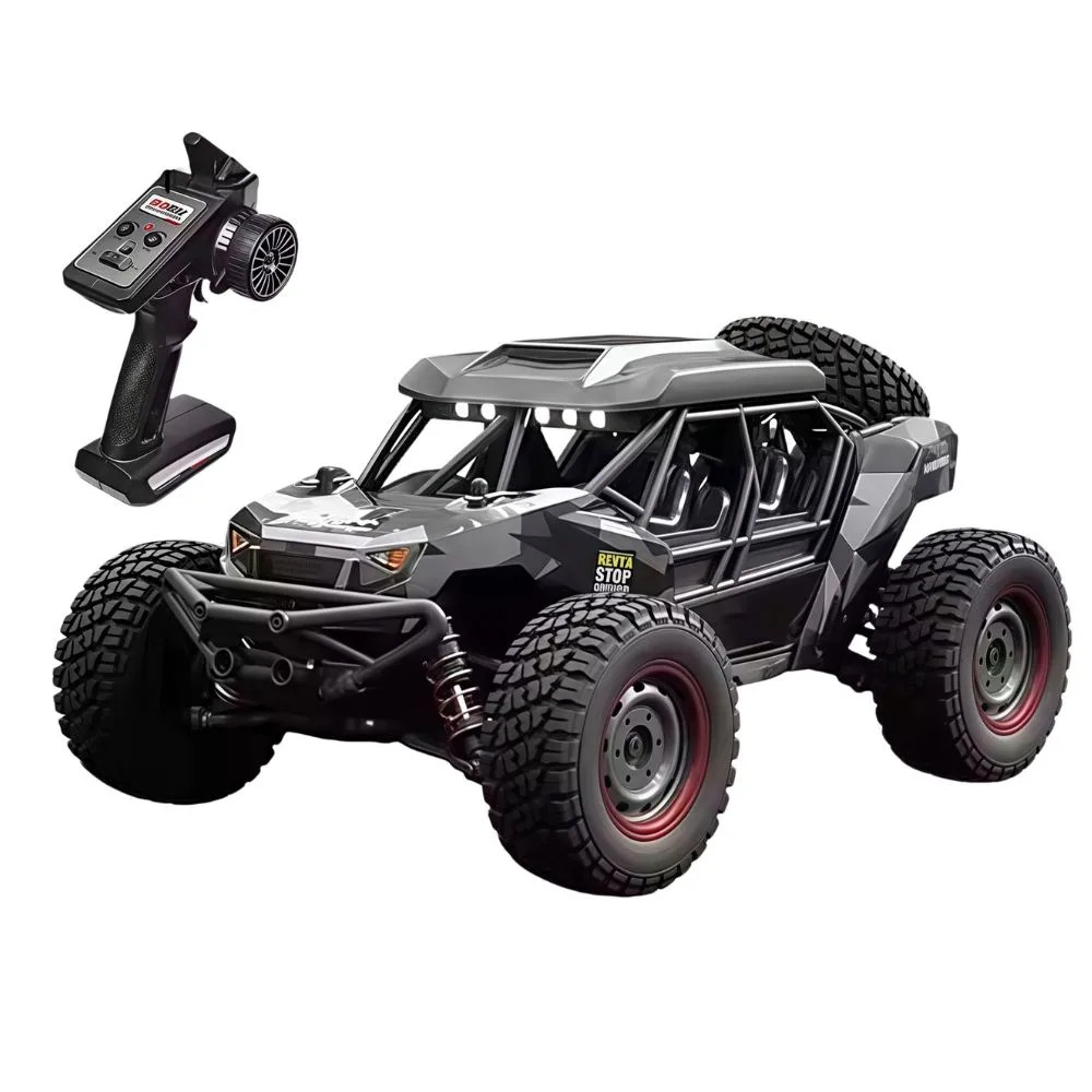 ShopBefikar Adventurer RC Monster Truck 1/16 38KM/H 4WD with LED Lights and Rechargeable Battery
