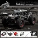 Adventurer RC Monster Truck – 1/16 Scale 4WD 38KM/H Off-Road Car with LED Lights (RED) - Image 9
