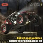 Adventurer RC Monster Truck – 1/16 Scale 4WD 38KM/H Off-Road Car with LED Lights (RED) - Image 5