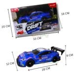 High-Speed Drift RC Car 1:16 Scale with Rechargeable Battery, LED Lights & Drift Kit - Image 2