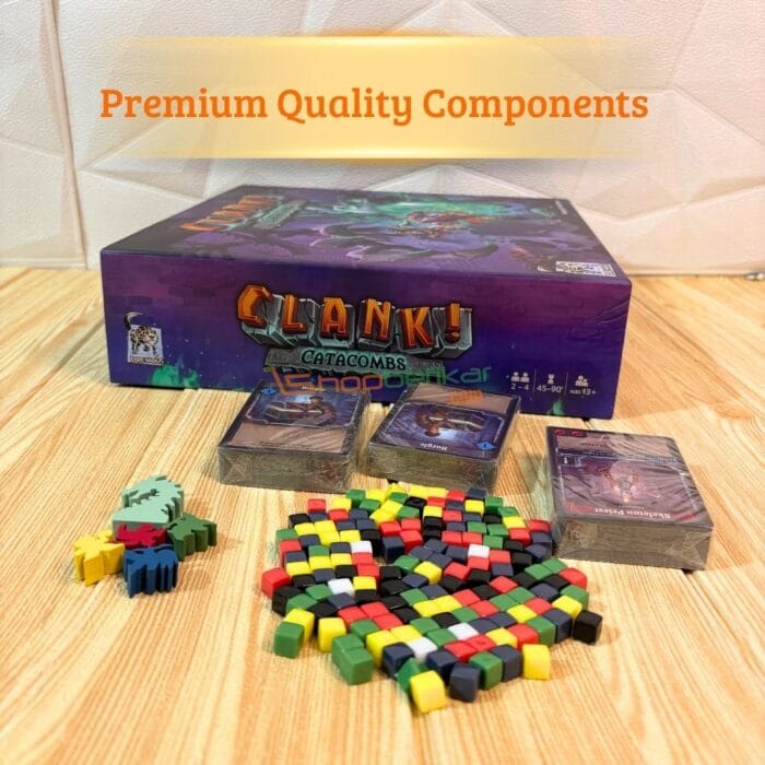 Clank! Catacombs – Deck-Building Adventure Board Game | 2–4 Players | Ages 13+ | 45–90 Min Playtime - Image 5