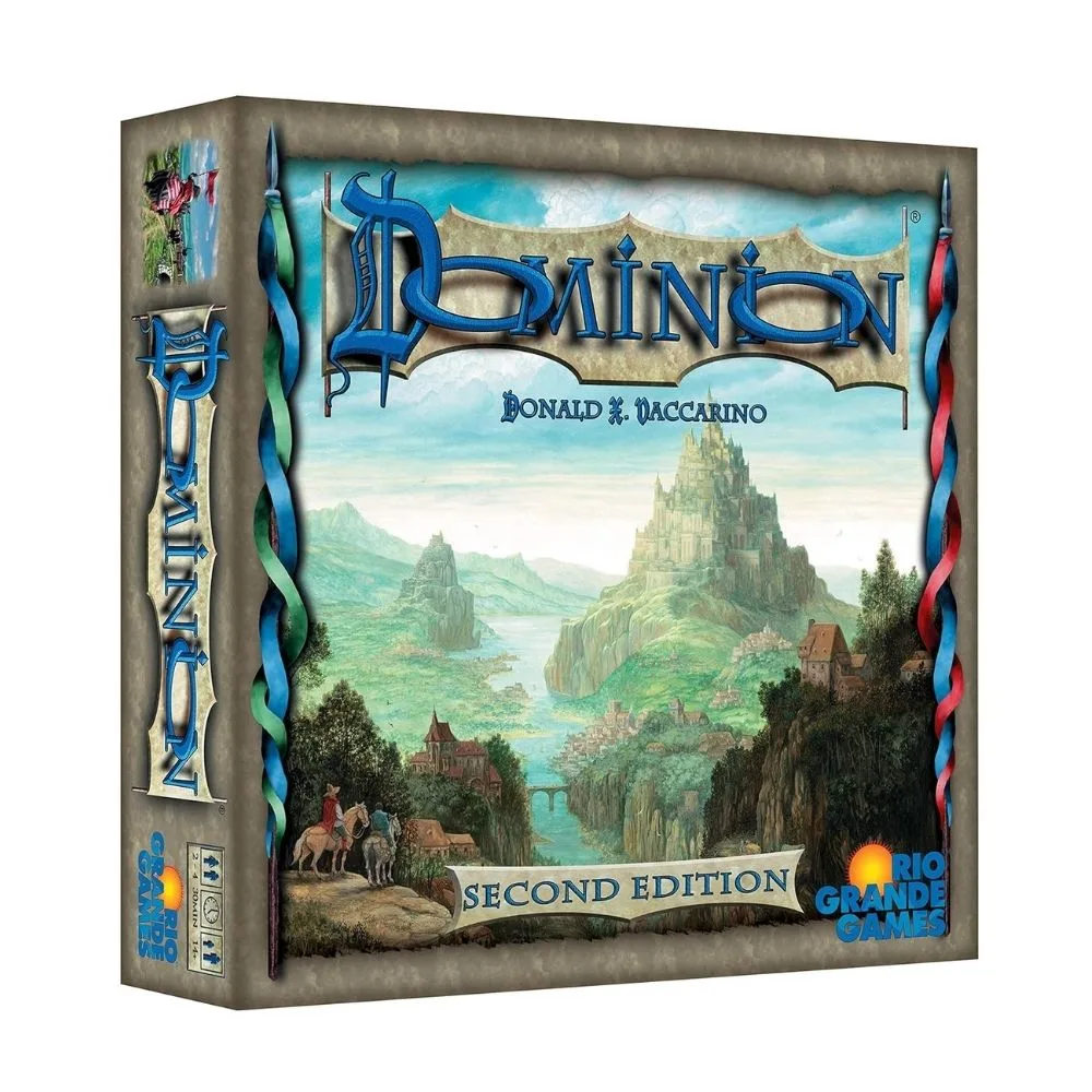 Buy Dominion 2nd Edition Board Game India | Deckbuilding Strategy Game | ShopBefikar
