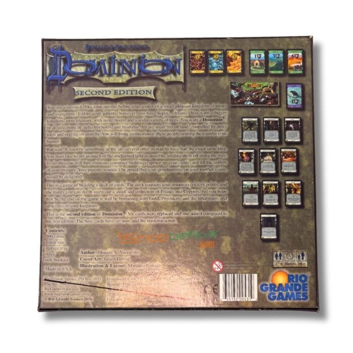 Dominion – 2nd Edition Deckbuilding Strategy Board Game | 2–4 Players | Ages 10+ | 30–60 Min Playtime - Image 4
