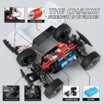 Gantry RC Monster Truck – 1/16 Scale 4X4 All-Terrain Beast with 40KM/H Speed & LED Lights - Image 5