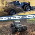 Gantry RC Monster Truck – 1/16 Scale 4X4 All-Terrain Beast with 40KM/H Speed & LED Lights - Image 9