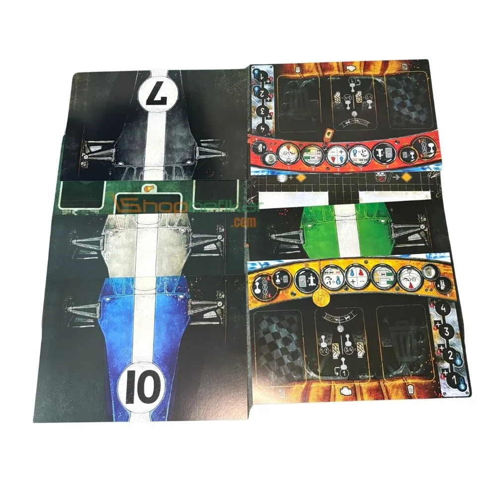 Heat: Pedal to the Metal – High-Speed Strategy Board Game | Racing Adventure | 1–6 Players | Ages 10+ | 30–60 Min Playtime - Image 11