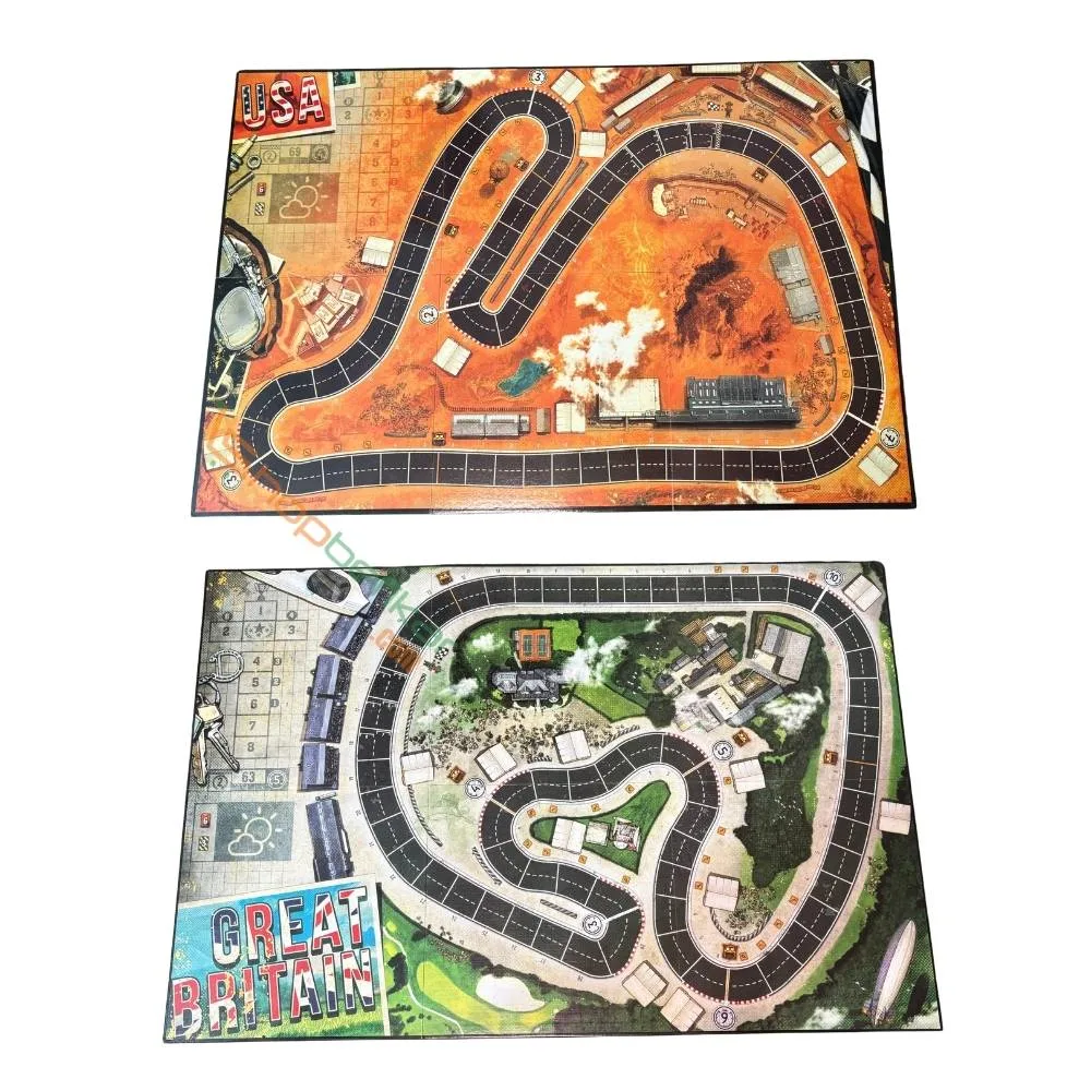 Heat: Pedal to the Metal – High-Speed Strategy Board Game | Racing Adventure | 1–6 Players | Ages 10+ | 30–60 Min Playtime - Image 8