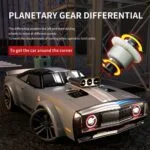 Hurricane RC Drift Car – High-Speed 1/16 Scale 4WD with LED Lights - Image 6