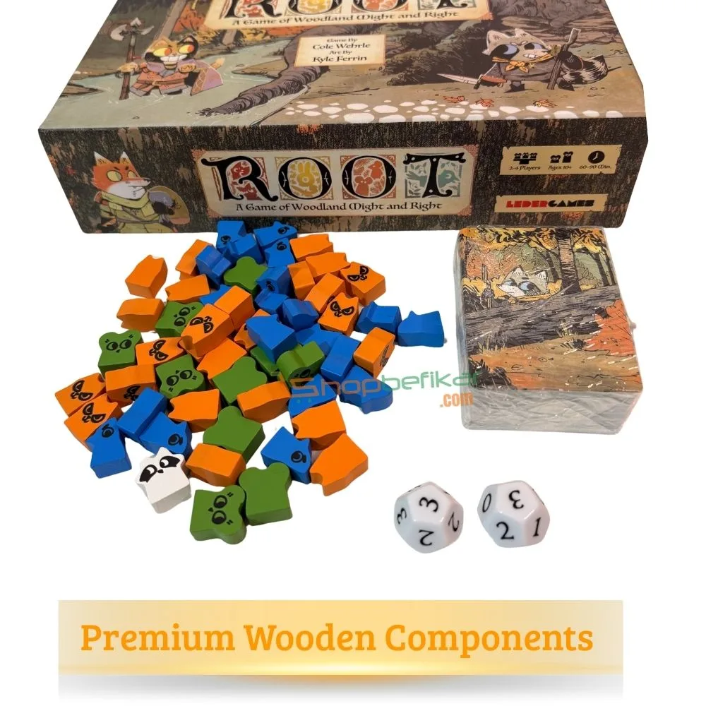 Root – A Game of Woodland Might & Right | Premium Strategy Board Game | 2–4 Players | Ages 10+ | 60–90 Min Playtime - Image 5