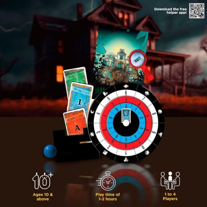 Exit: The House of Riddles – Home Escape Room Card Game | Cooperative Puzzle & Mystery Gameplay | 1–4 Players | Ages 10+ | 45–60 Min Playtime - Image 2