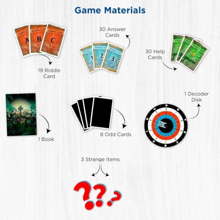 Exit: The House of Riddles – Home Escape Room Card Game | Cooperative Puzzle & Mystery Gameplay | 1–4 Players | Ages 10+ | 45–60 Min Playtime - Image 3