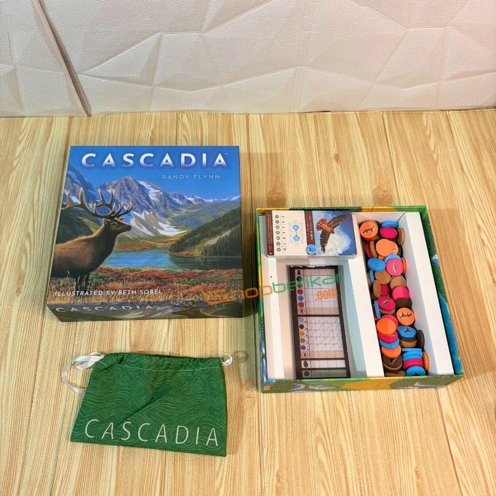 Cascadia | Award-Winning Nature Themed Tile-Laying Strategy Board Game | 1–4 Players | Ages 10+ | 30–45 Min Playtime - Image 5