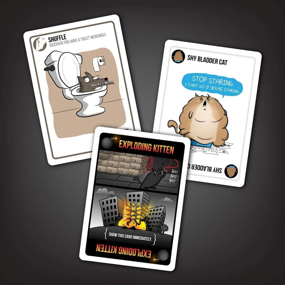 Exploding Kittens NSFW Edition – Adult Party Card Game | Dark Humor & Strategy | 2–5 Players | Ages 18+ - Image 2