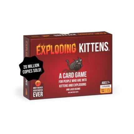 Buy Exploding Kittens Card Game Online India | Family Game Night Fun | Shopbefikar
