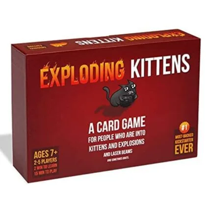 Buy Exploding Kittens Card Game Online India | Family Game Night Fun | Shopbefikar