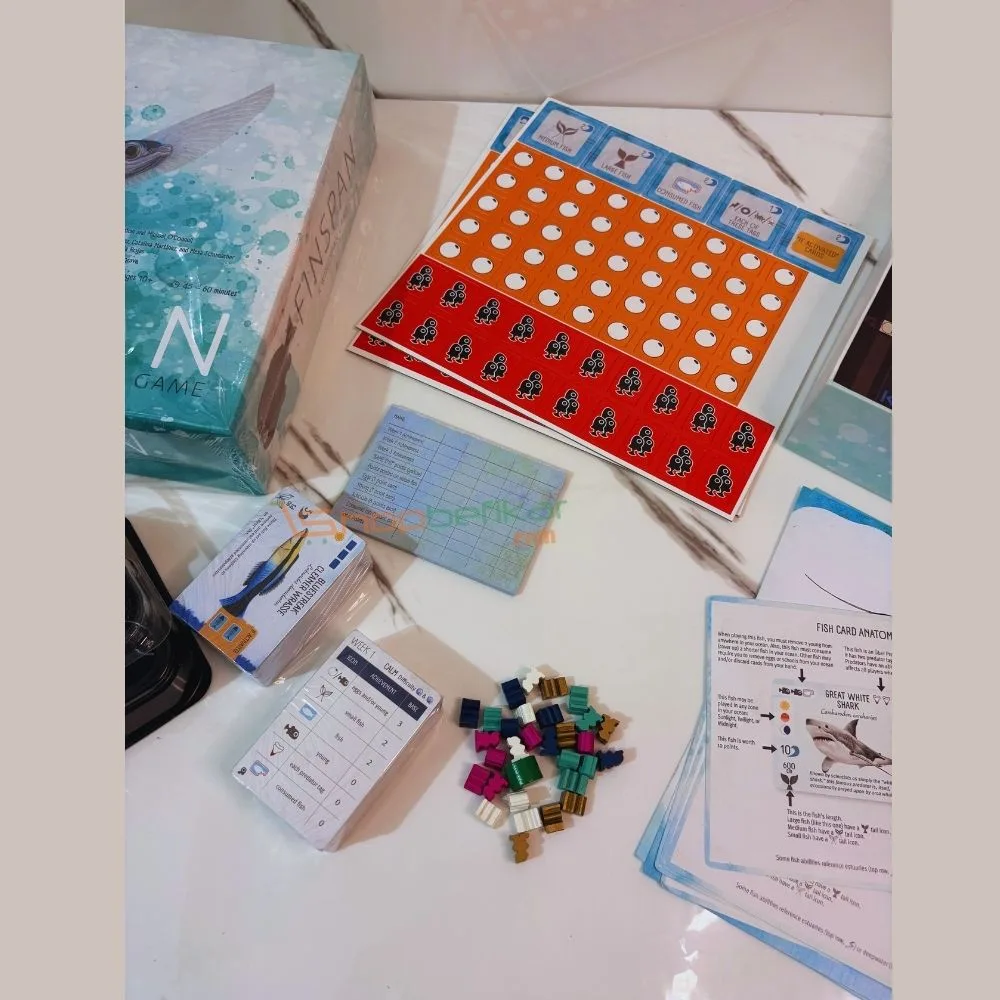 Finspan | Strategy Board Game About Collecting Fish | 1–4 Players | Ages 10+ | 40–70 Minutes - Image 4